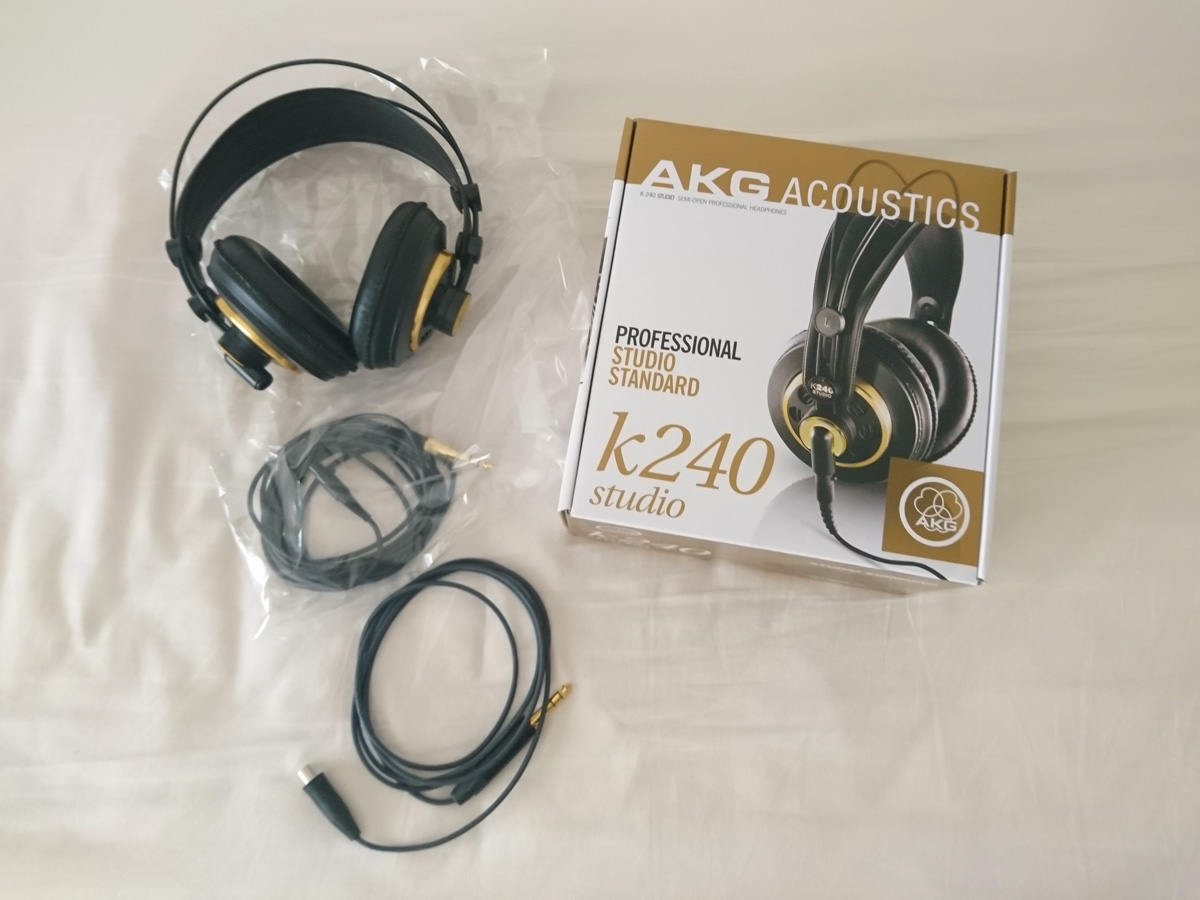 「AKG K240 Studio」を買ってみた1